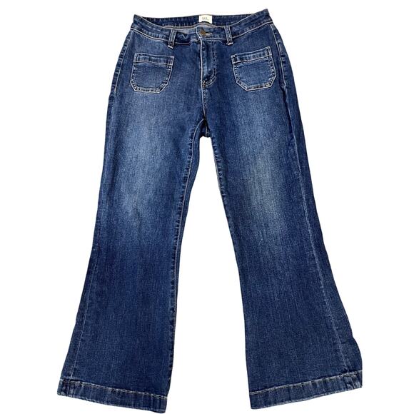 Wash Lab Denim‎ High Rise Sailor Wide Leg women’s 29 Carin Blue - Picture 1 of 10